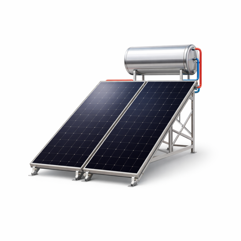 Chauffe‑eau solaire hybride 200 L